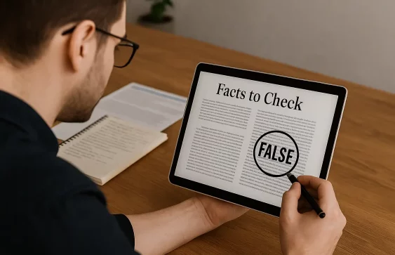 Fact-checking / Tényellenőrzés az újságírásban